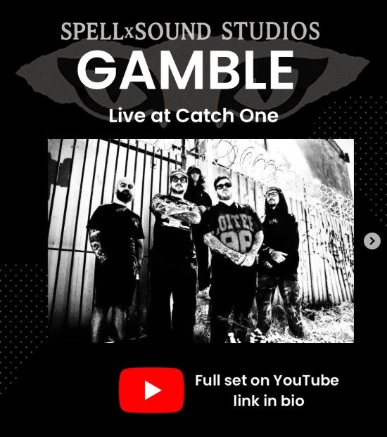 GAMBLE Live at Catch One